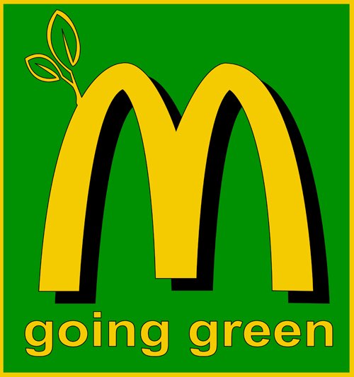 McDonald's logo going green in Europe