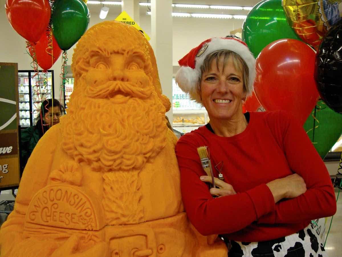 Santa Claus is a big cheese in Milwaukee
