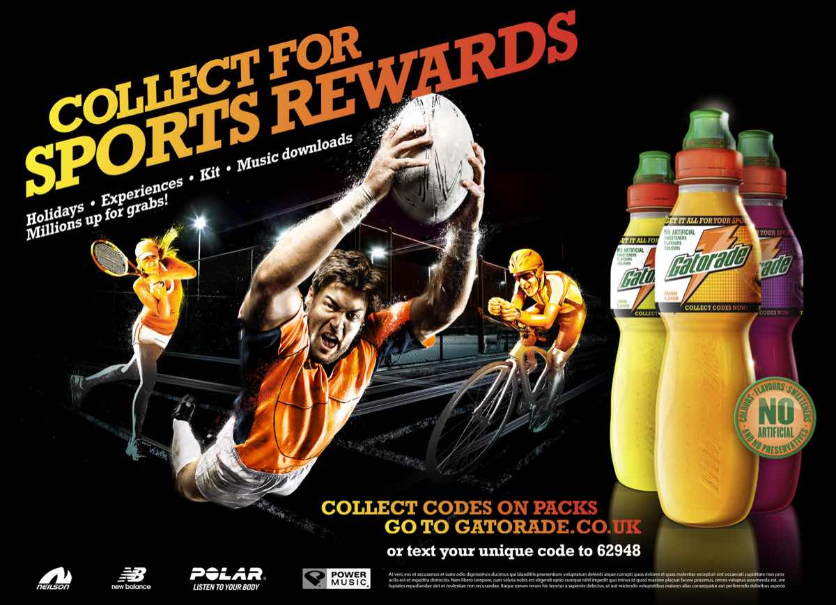 Gatorade UK launches 'Give it back' campaign