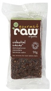 Gourmet Raw organic chocolate brownies