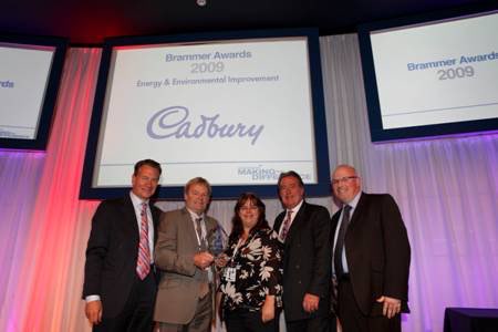 Cadbury energy projects win Brammer awards
