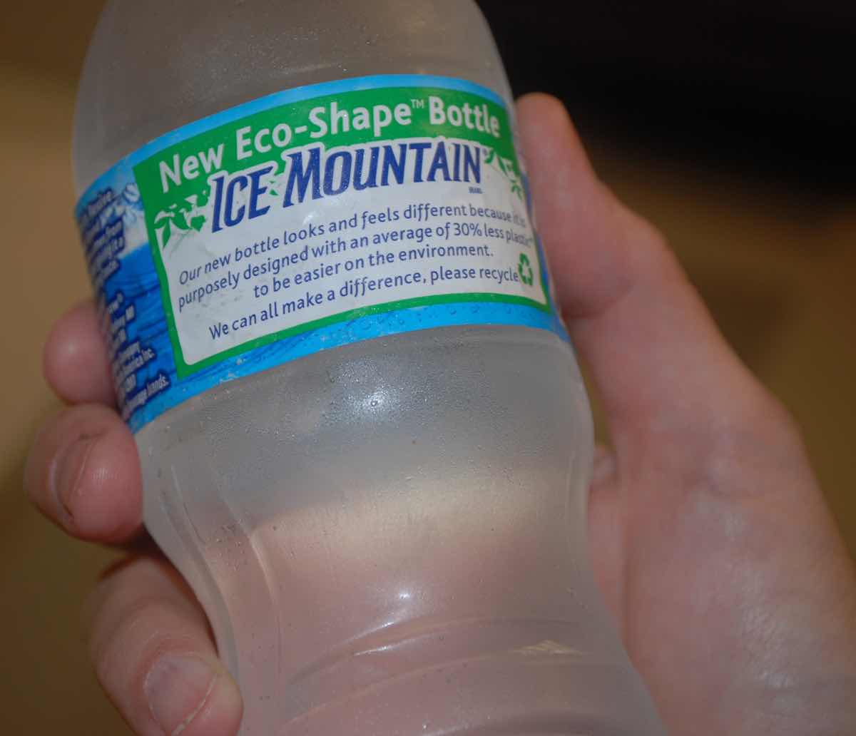 Bottled waters has lightest environmental footprint