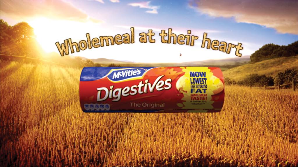 McVitie's back on TV with the lowest ever sat-fat biscuits