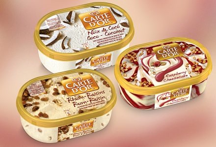 New Carte D'Or flavours from Unilever