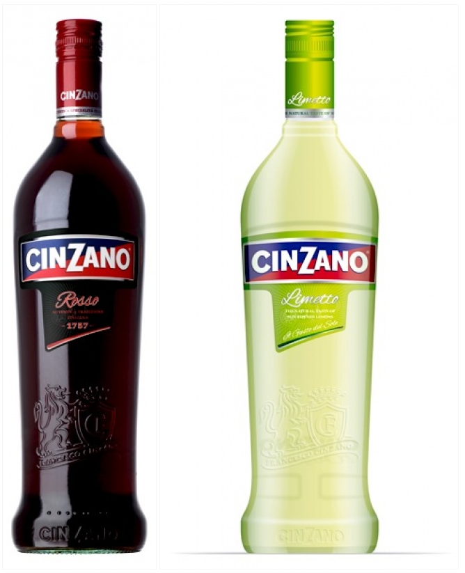 New designs for Cinzano packaging