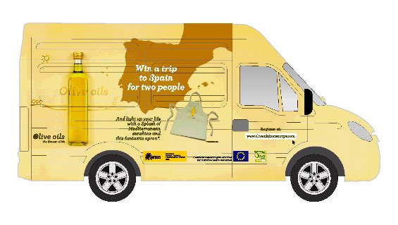 Olive oil promotional campaign takes to the road