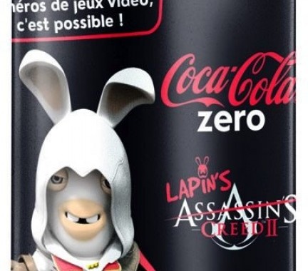 'Raving Rabbids' Coca-Cola Zero cans