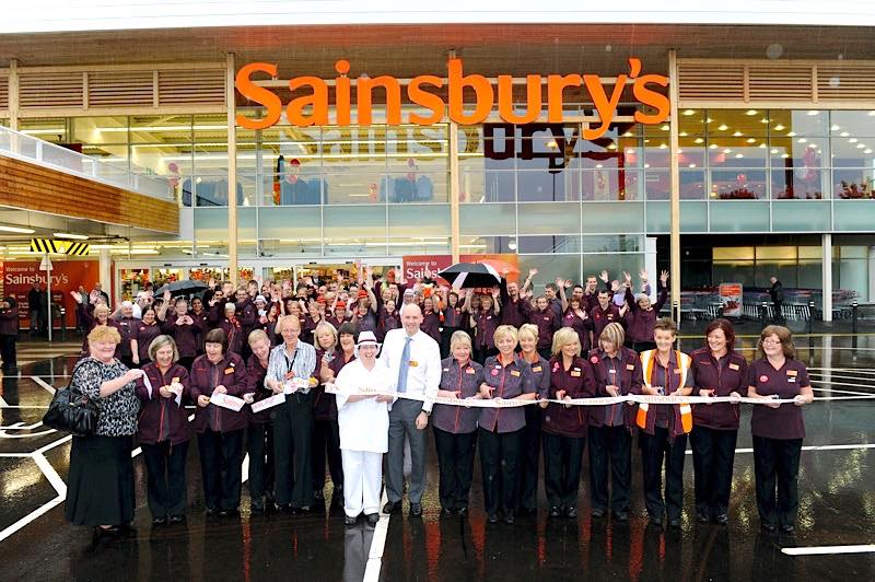 Sainsbury's opens massive UK stores