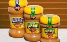Sun-Pat peanut butter in PET jars