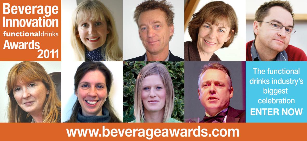 Beverage Innovation functionaldrinks Awards judging panel announced