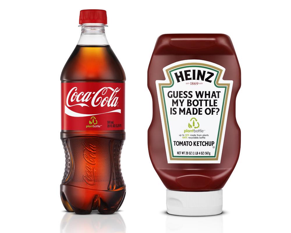 Heinz to package ketchup using Coke’s PlantBottle