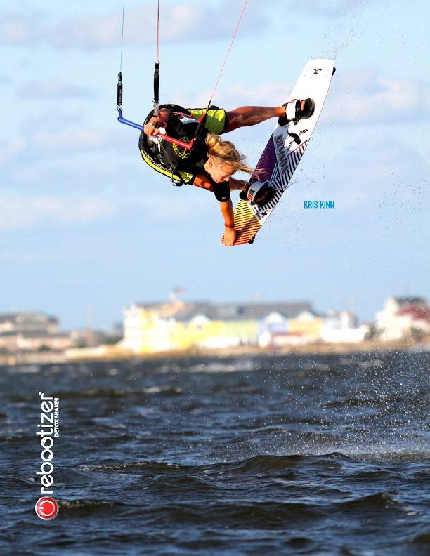Rebootizer USA signs kiteboarder Kris Kinn