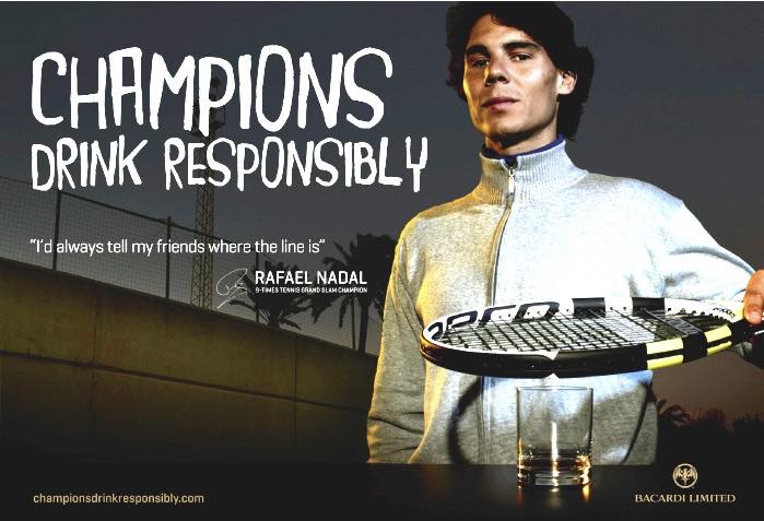 Bacardi announces Rafael Nadal as global ambassador