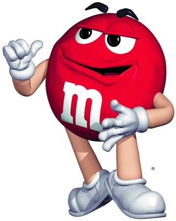 character red m&m