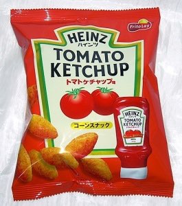 Heinz Tomato Ketchup Corn Snack