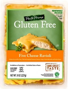 Gluten-free ravioli from Pasta Prima