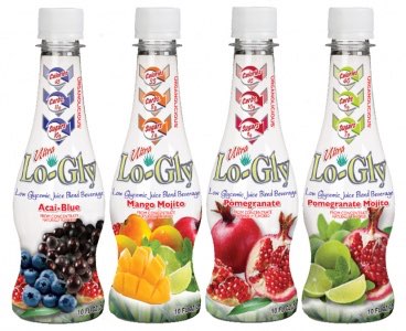 Ultra Lo-Gly low GI juice blend beverages