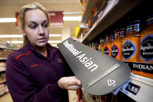 Sainsbury's becomes the first UK supermarket to use Braille