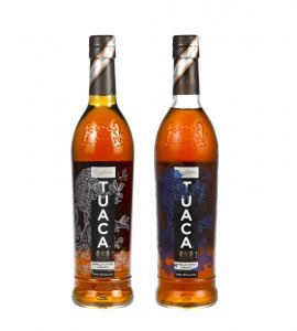 Tuaca Liqueur with thermochromatic ink
