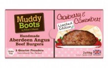 Muddy Boots Beef Burgers for Christmas