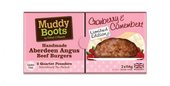 Muddy Boots Beef Burgers for Christmas