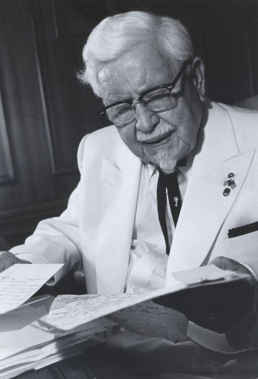 KFC finds unpublished food autobiography by Colonel Sanders
