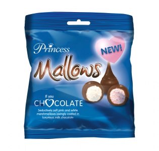 Princess Chocolate Coated Mallows