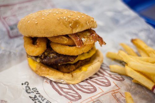 Fast food accounts for half of meals eaten out, says data