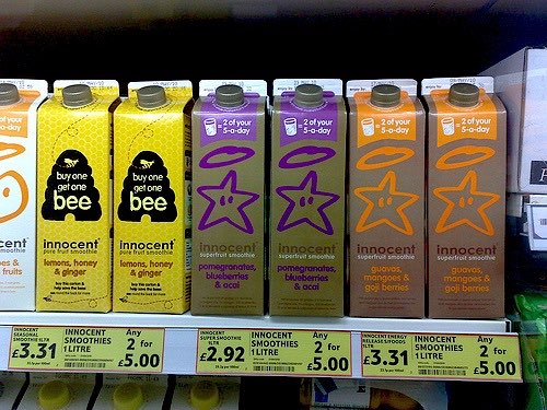Survey shows Innocent comes out on top for green packaging