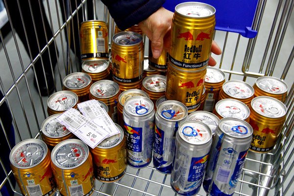 Chinese stores pull Red Bull from shelves