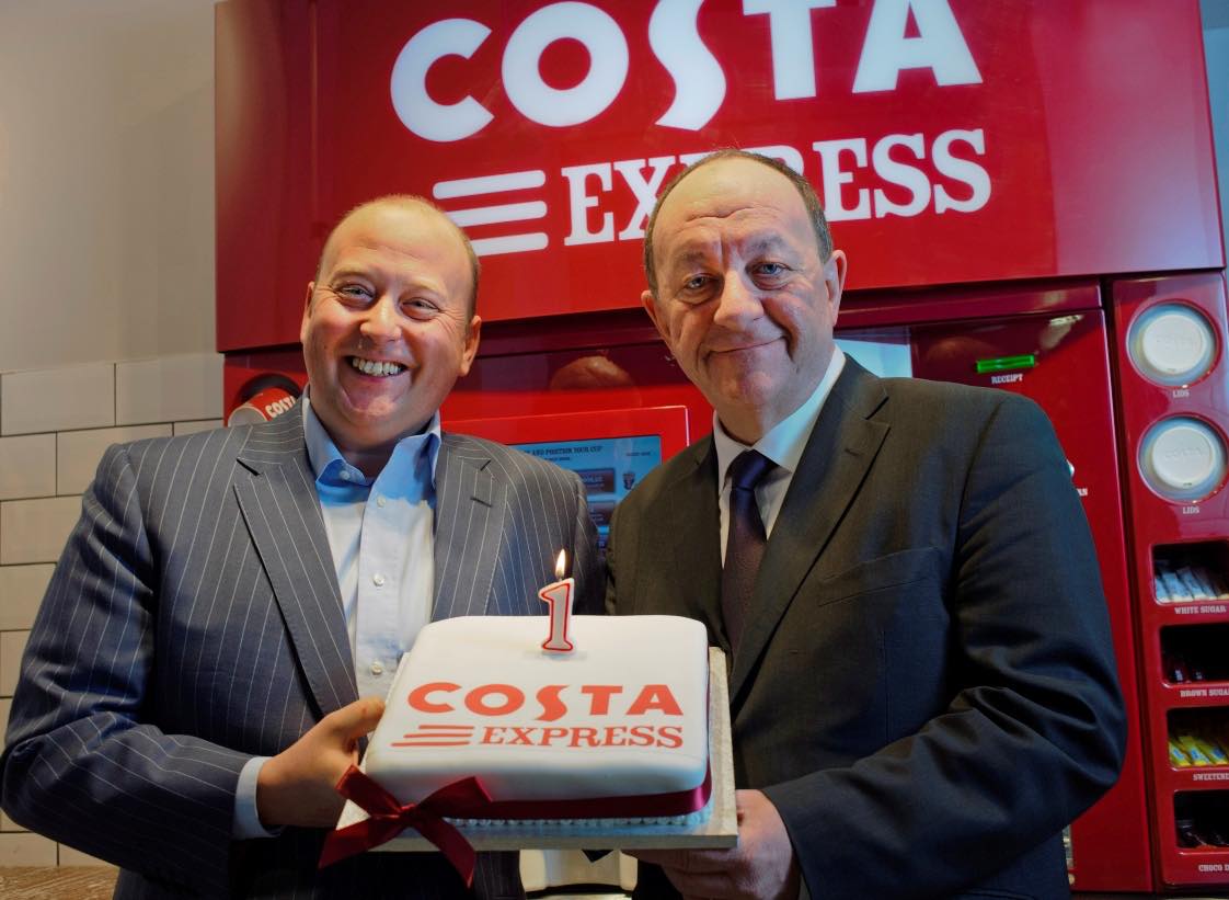Costa Express celebrates first anniversary