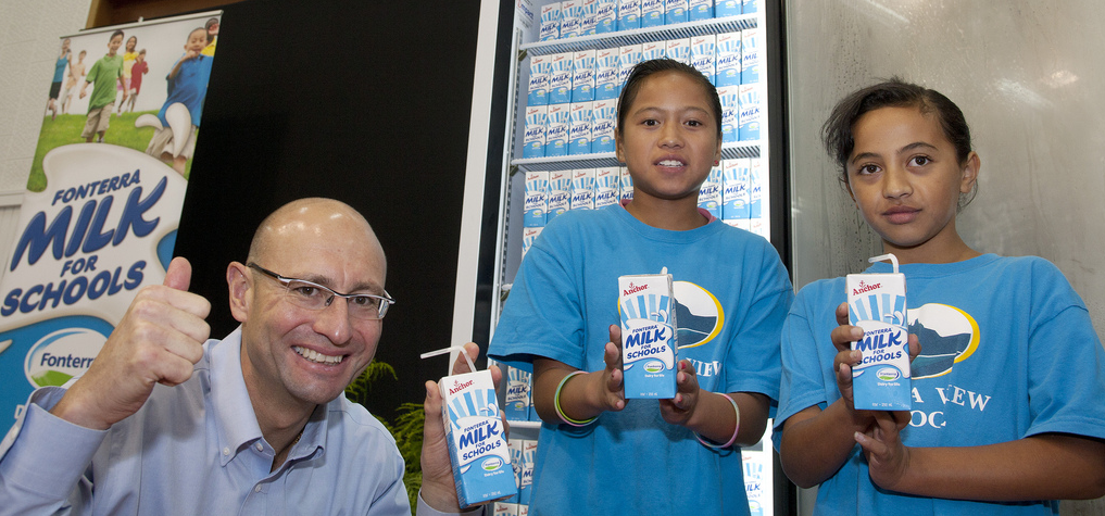 New Zealand celebrates Fonterra Milk for Schools programme