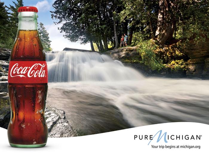 Pure Michigan and Coca-Cola form partnership