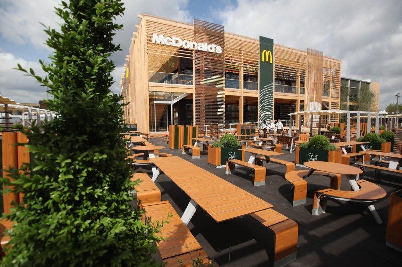 McDonald's reveals Olympic Park restaurant