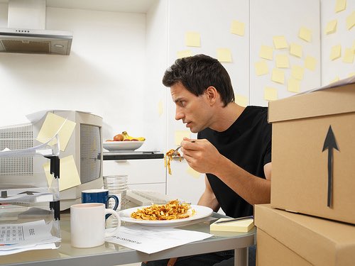 Work pressures blamed for unhealthy eating habits