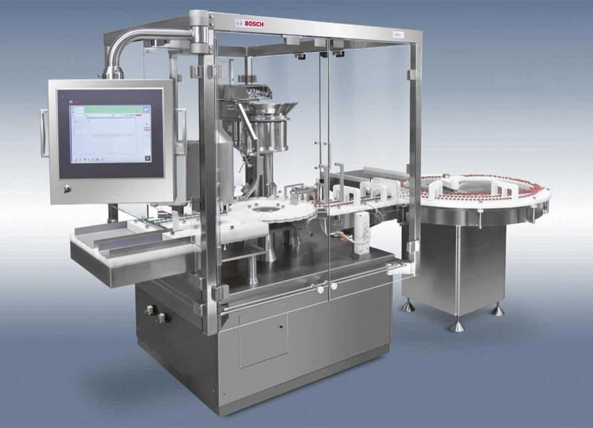 Bosch introduces newly developed capping machine
