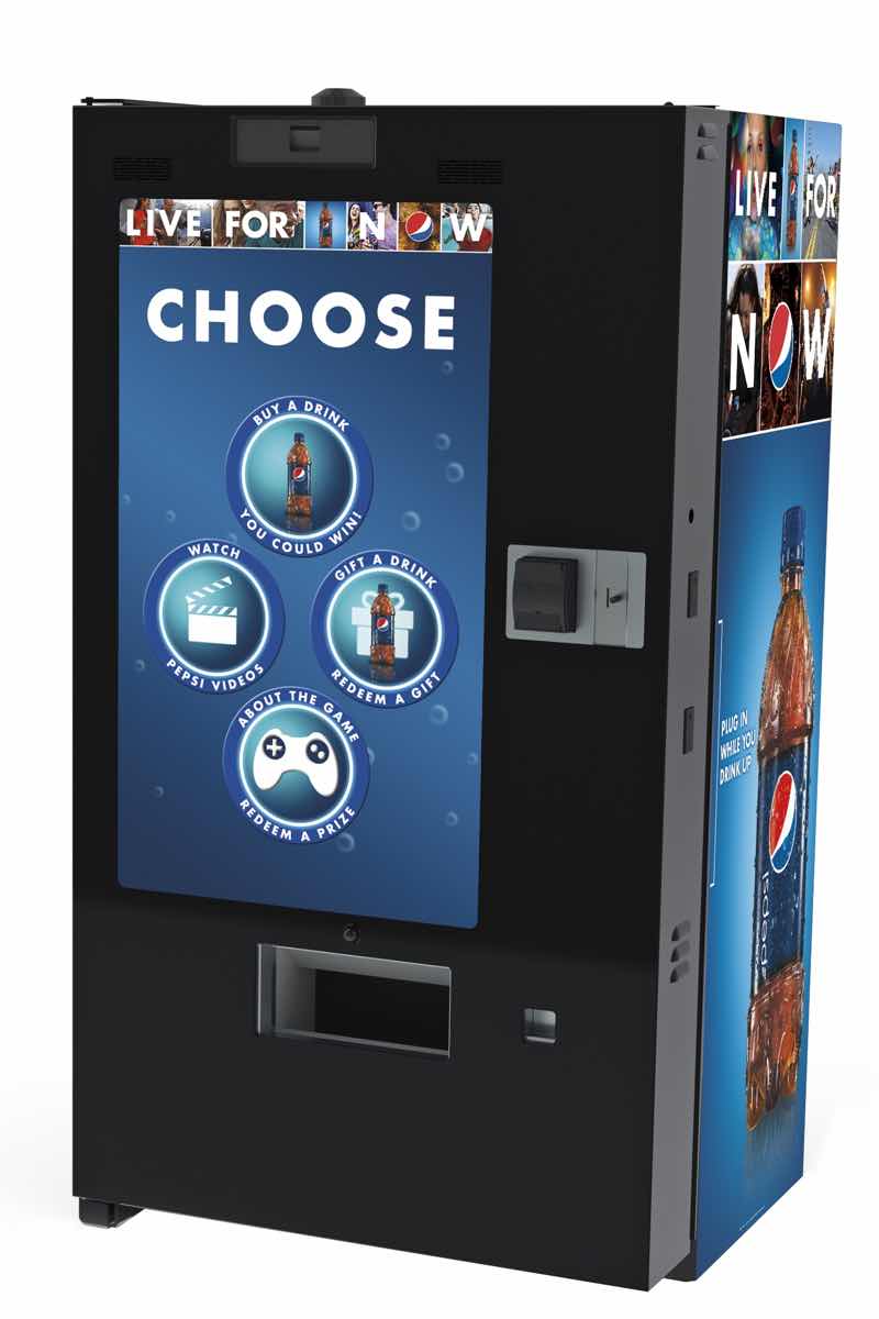 PepsiCo launches new interactive vending machine