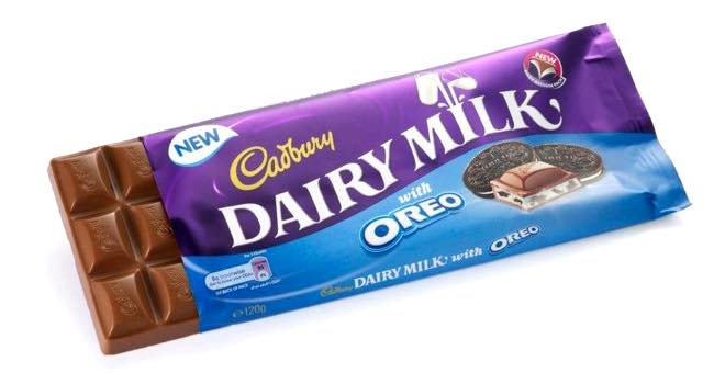 Cadbury reveals Dairy Milk with Oreo