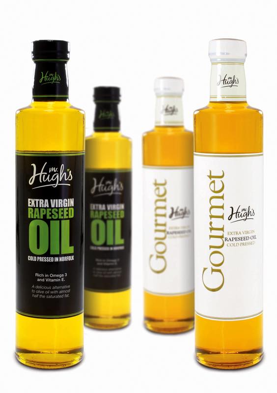 Larchwood Foods campaign to promote cold-pressed rapeseed oil