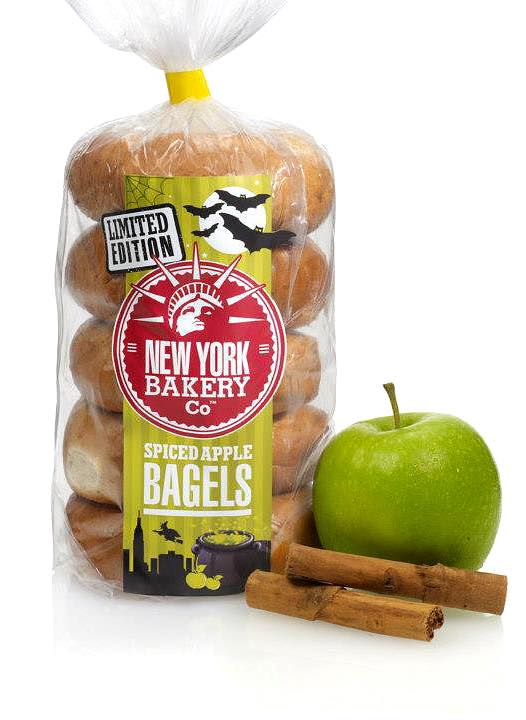 Spiced Apple Bagels from New York Bakery Co