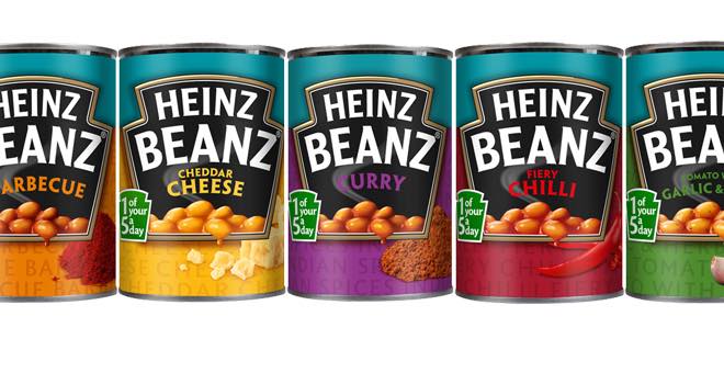 Heinz Beanz with Flavour range