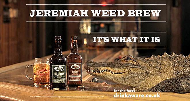 Diageo set to reveal first TV ad campaign for Jeremiah Weed Brews