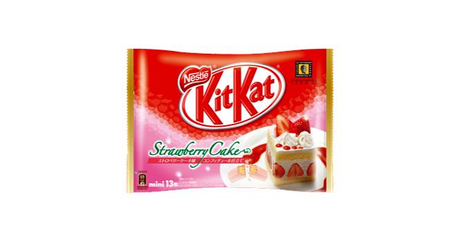 Strawberry Cake Kit Kat from Nestlé