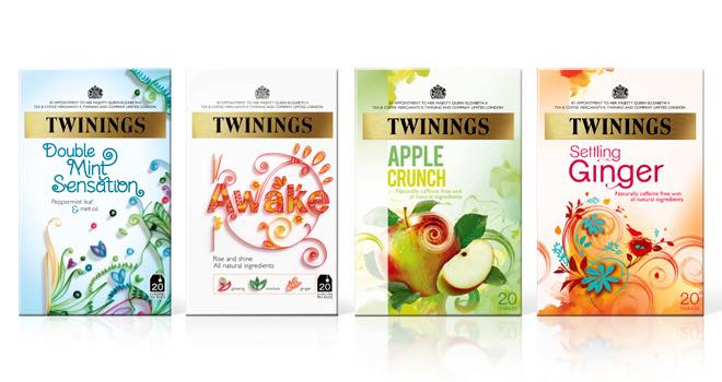 Twinings Infusions tea range redesigned by BrandOpus