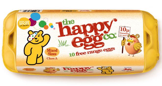 Happy Egg Company supports Children in Need