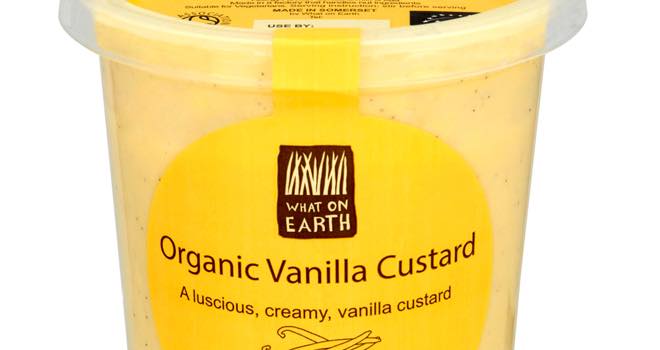 Organic Vanilla Custard from What On Earth