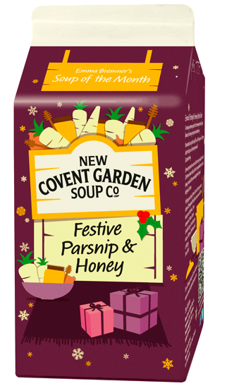 Festive Parsnip & Honey from New Covent Garden Soup Co