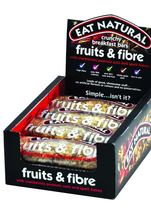 Eat Natural adds festive bar to Fruits & Fibre collection