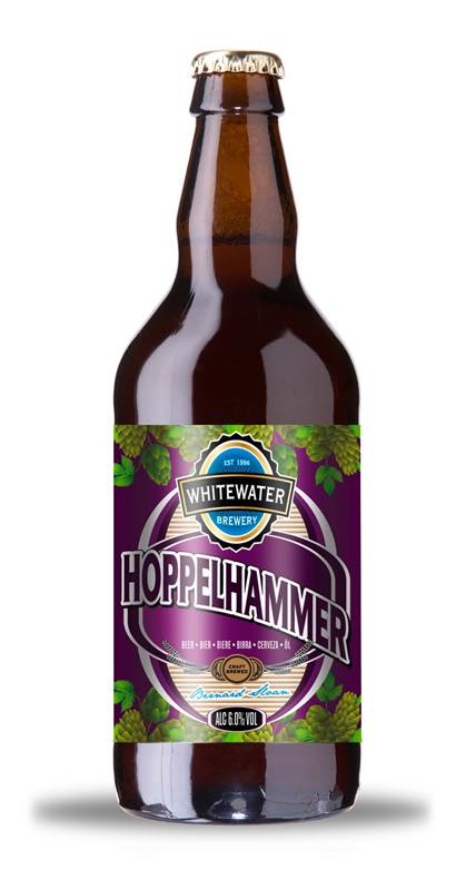 Hoppelhammer speciality beer by Whitewater Brewing Company