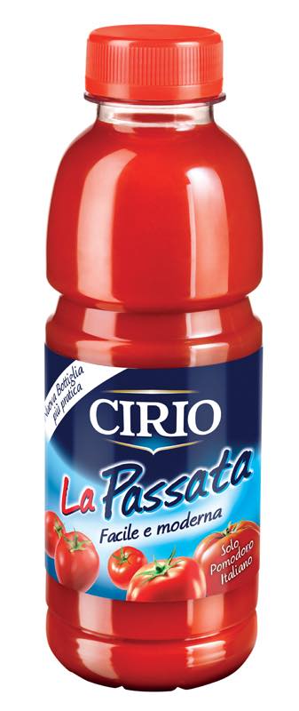 Cirio uses APPE PET bottle for passata brand